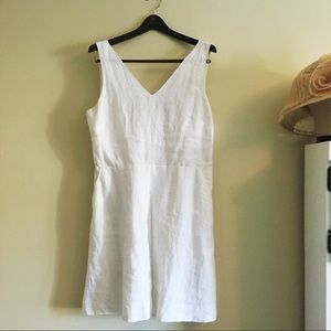 White GAP Linen Dress